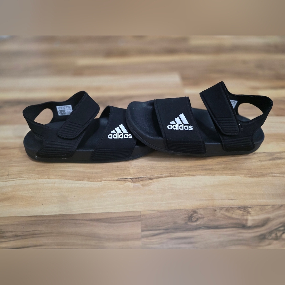 Adidas Kids Black Sandals